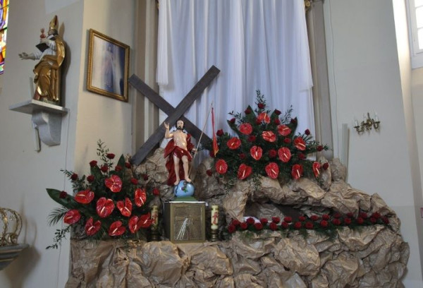  Grób Pański w kościele w Rychtalu  2010 